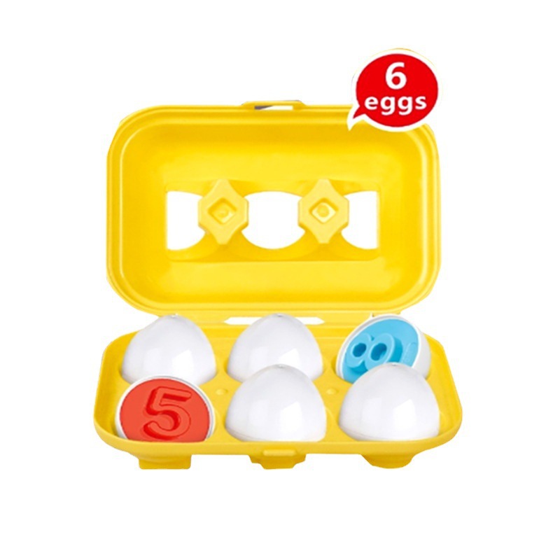 Infant Toys Early Education Educational Smart Eggs Twisted Gashapon Boys and Girls Baby Cognitive Shape Matching Simulation Eggs