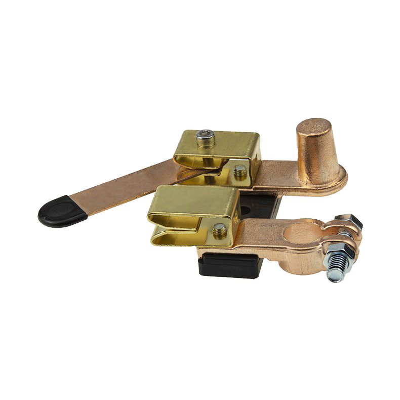 Automobile and marine knife-type dual-purpose battery power-off switch leakage protection modified brass switch