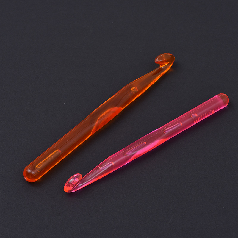 Factory supply color plastic crochet 3cm-12cm full set crochet wholesale Knitting tools sweater needle crochet