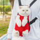 Factory direct pet cat chest bag out of dog bag dog mesh breathable comfortable cat shoulder pet bag