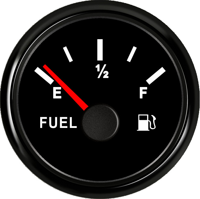 SJ series DN52mm pointer type oil level gauge fuel gauge fuel gauge 240-33 ohm for modified vehicles