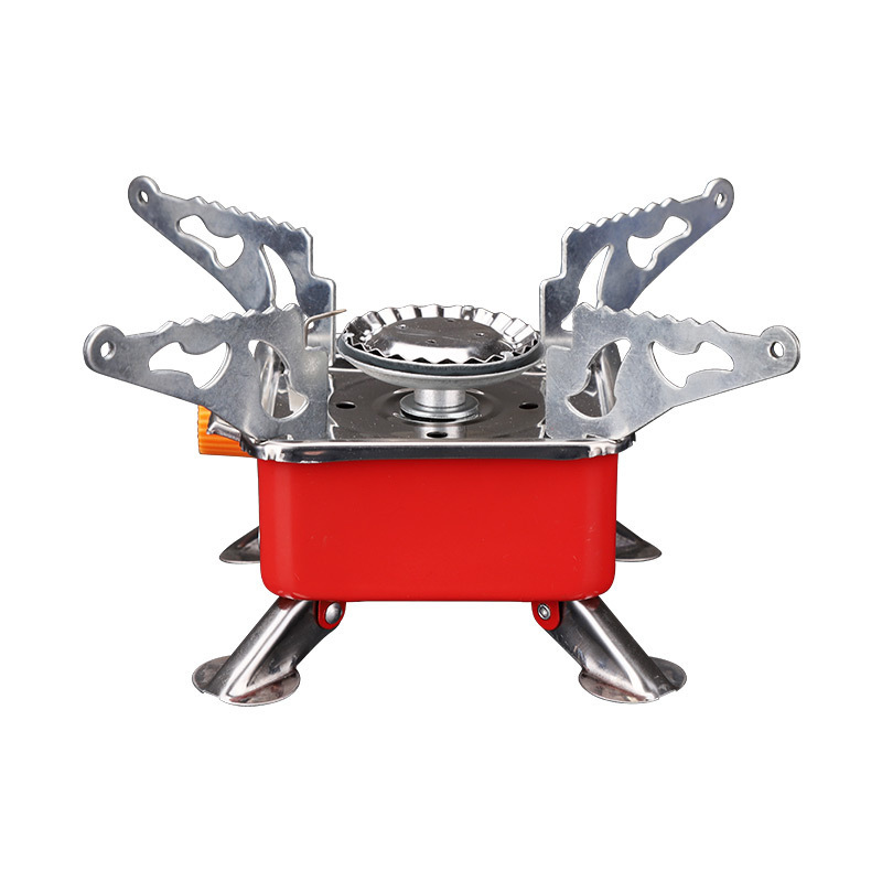 Outdoor Mini small square stove gas stove portable small square stove stove gas stove suit picnic stove
