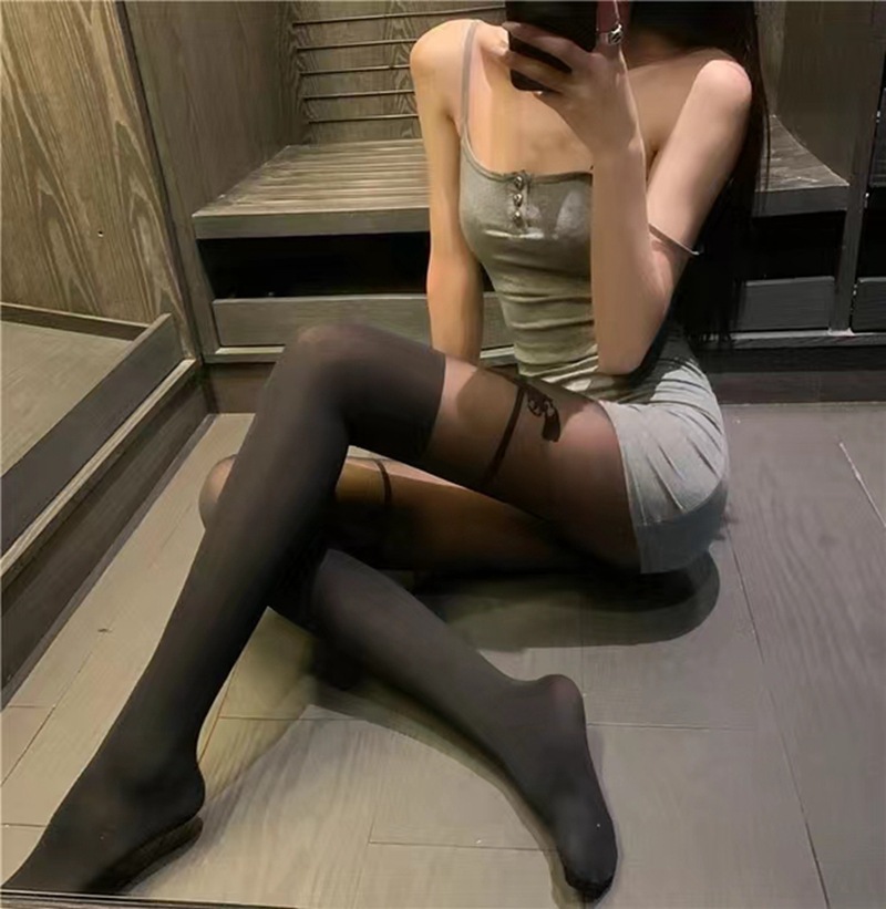 Pistol stockings sexy pantyhose revolver stockings nightclub disco sexy long tube pantyhose through meat stockings