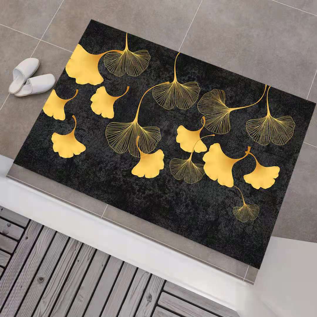 Cartoon floor mat entrance door mat bedroom door mat bathroom non-slip mat household bathroom absorbent carpet