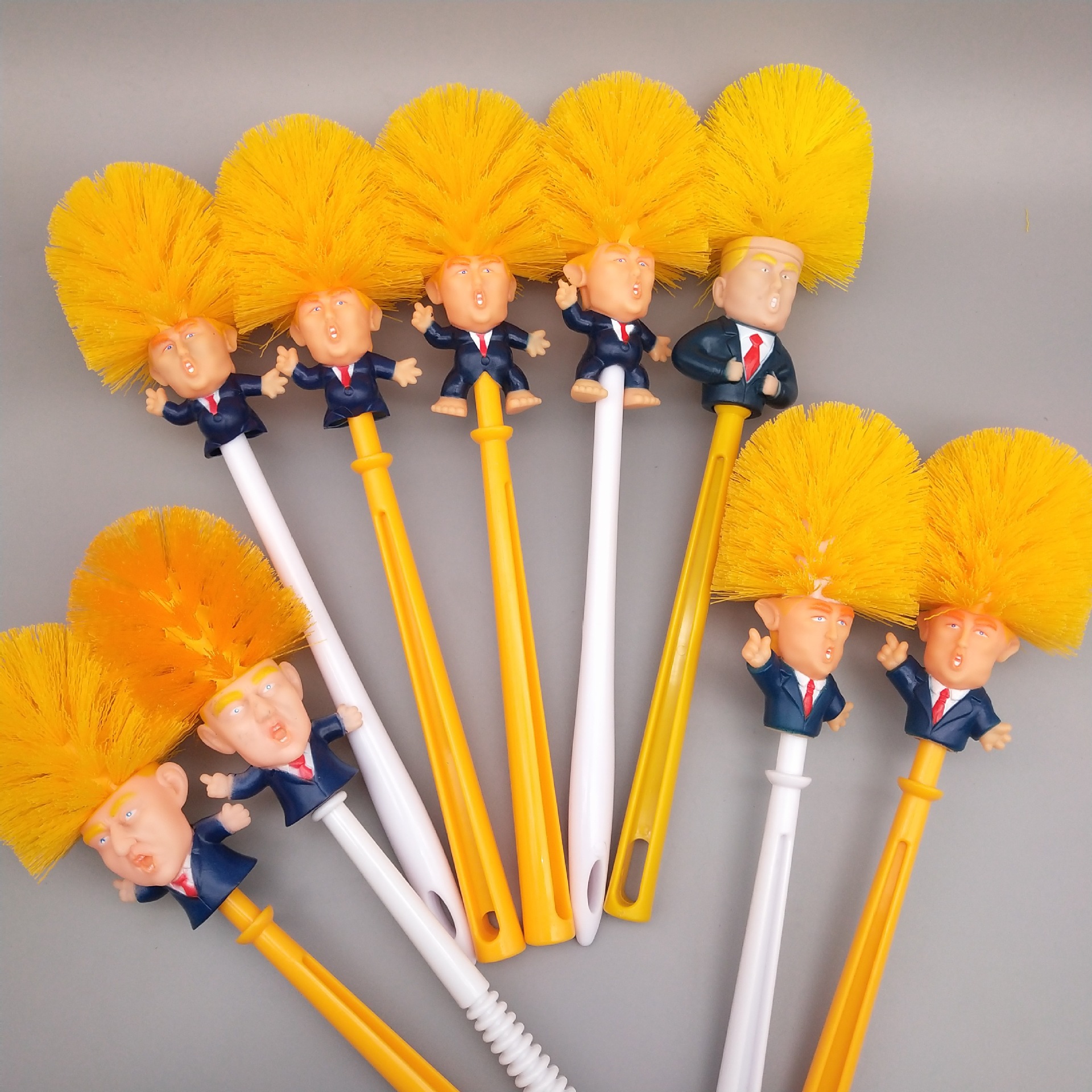 Creative Doll toilet brush toilet brush President Doll toilet brush Creative Doll toilet brush