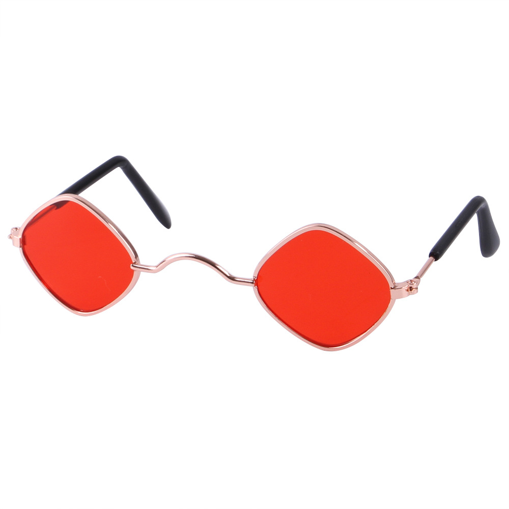 T factory direct dog glasses cute diamond color jewelry teddy sunglasses personality funny dog eyes