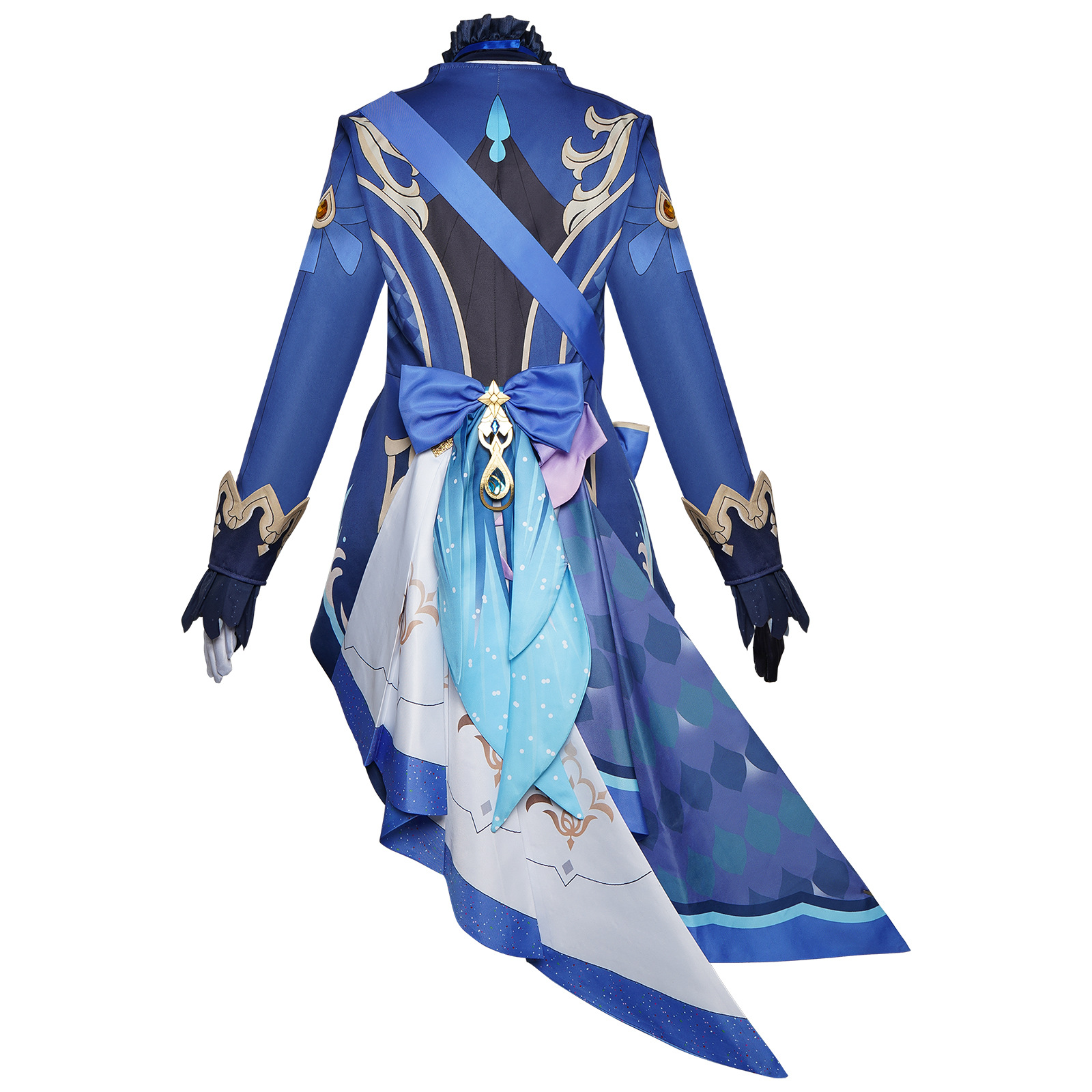 Original God Fu Ningna cos clothing fengdan Black Water God wilderness clothing Fu Carlos cosplay clothing anime performance clothing