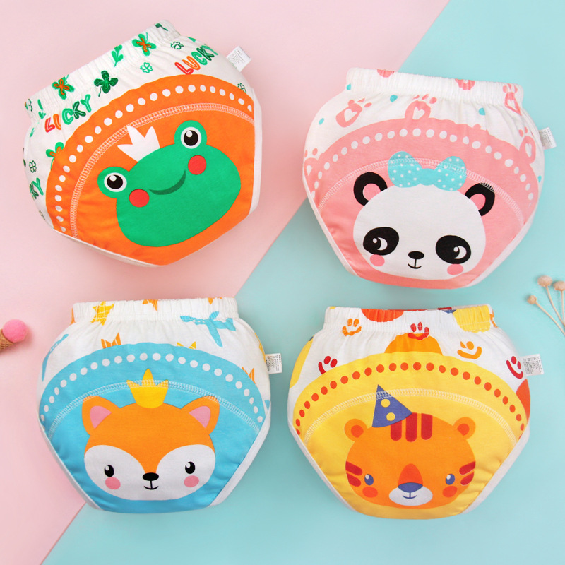 Baby's Toilet Training Pants Summer Baby's Pure Cotton Diaper Bag Children's Men's and Women's Type a Diapers