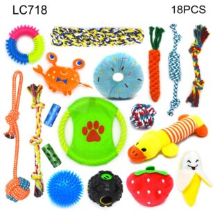 Amazon dog toy combination pet cotton rope toy dog toy dog rope toy with domestic pet toy manufacturers