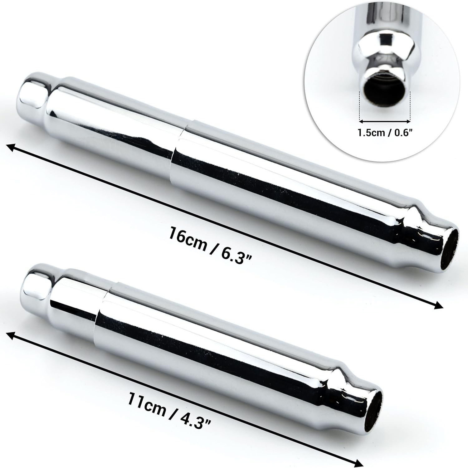 Stainless Steel Tissue Box Retractable Stick Tissue Box Roller Paper Roller Toilet Paper Holder Axis Stainless Steel Roll Carton Accessories