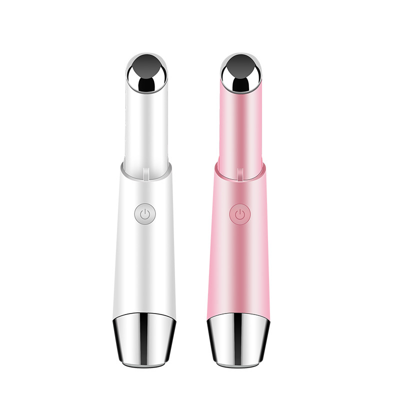 Eye Beauty Instrument Eye Introduction Instrument Vibration Massage Heating Color Light Eye Pen Household Beauty Instrument Bailekang