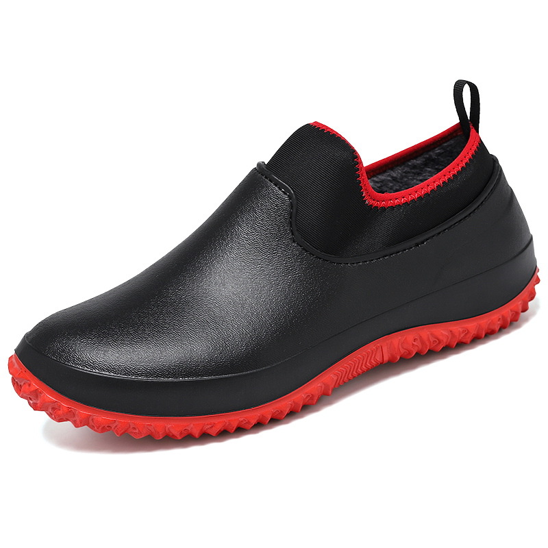 2024 independent station Amazon AliExpress plus size rain boots boots short tube water shoes kitchen shoe shoes car wash shoes
