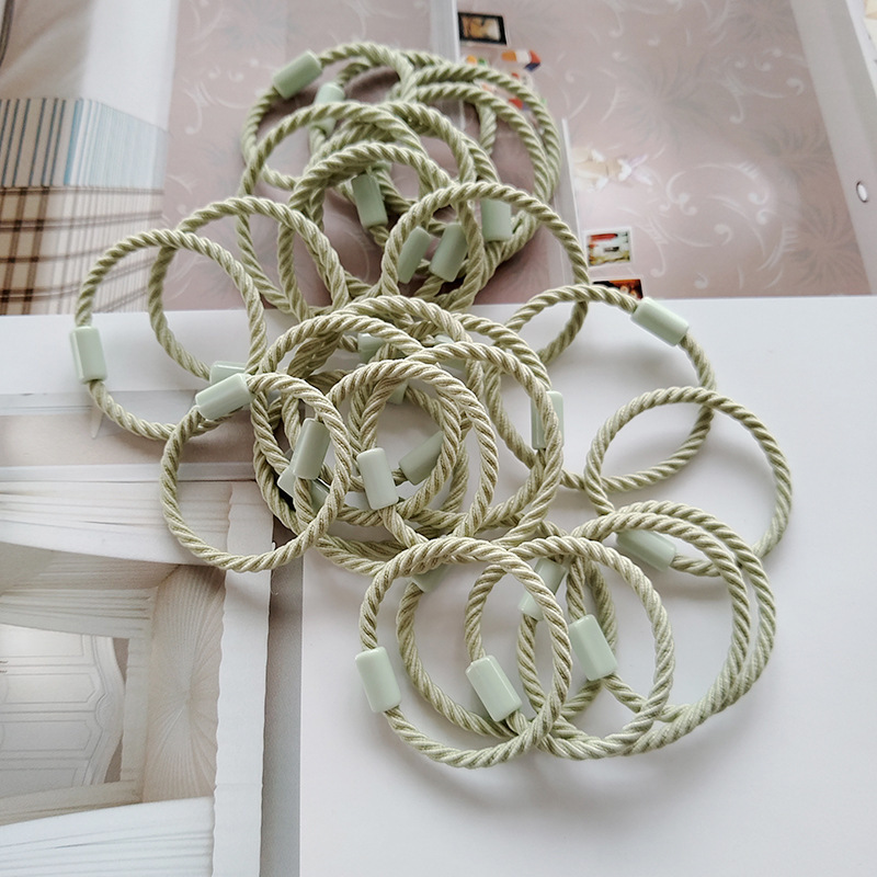 Children's hair band hair band high elastic spiral pattern hair band baby hair band headdress DIY accessories material