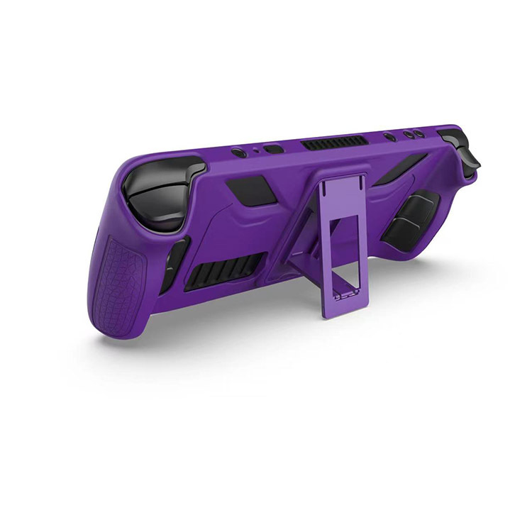 SteamDeck OLED game machine silicone case SteamDeck Palm machine all-inclusive silicone protective case with bracket
