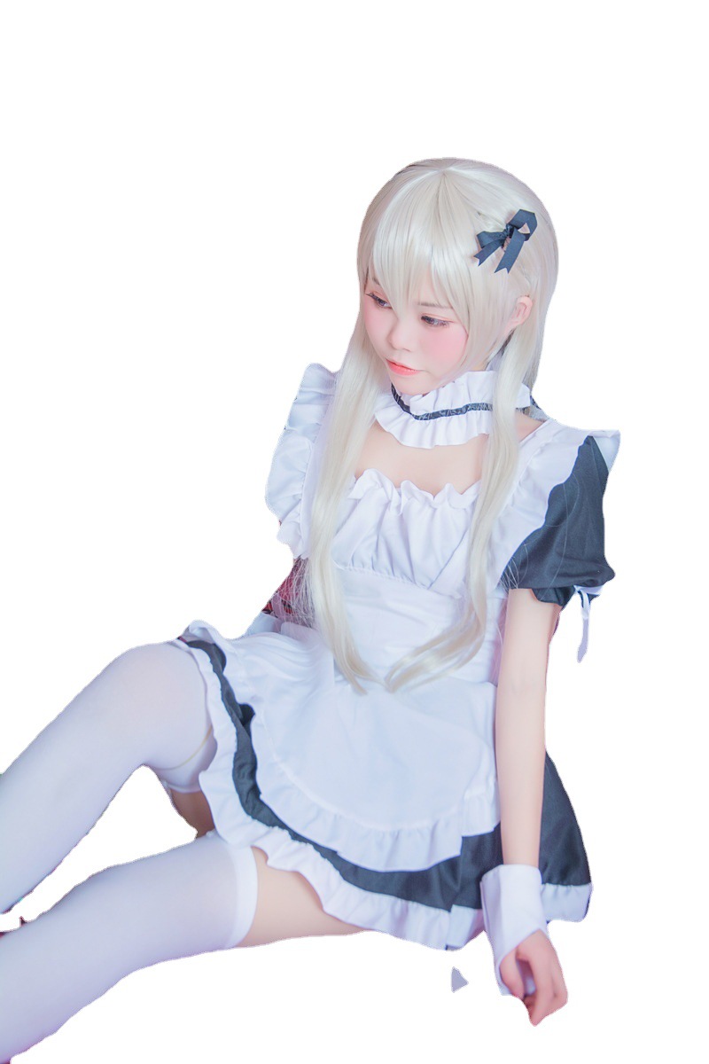 Fate of the Empty Dome Girl's Maid Suit Lori Meng cospaly Costume