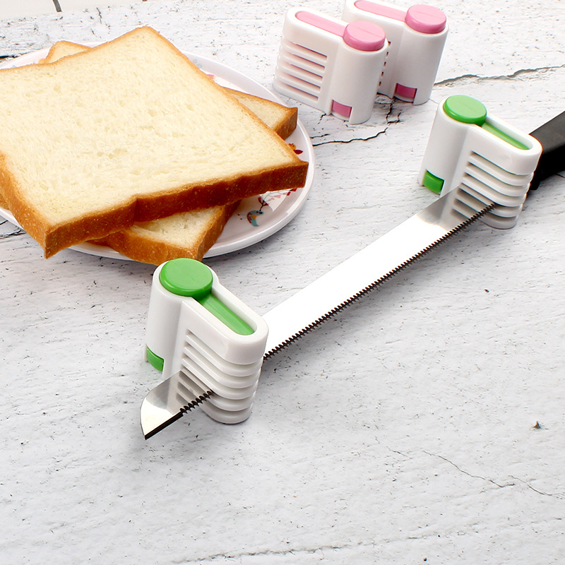 ABS cake layerer bread knife slicer bread toast slicer chiffon cake embryo layering tool