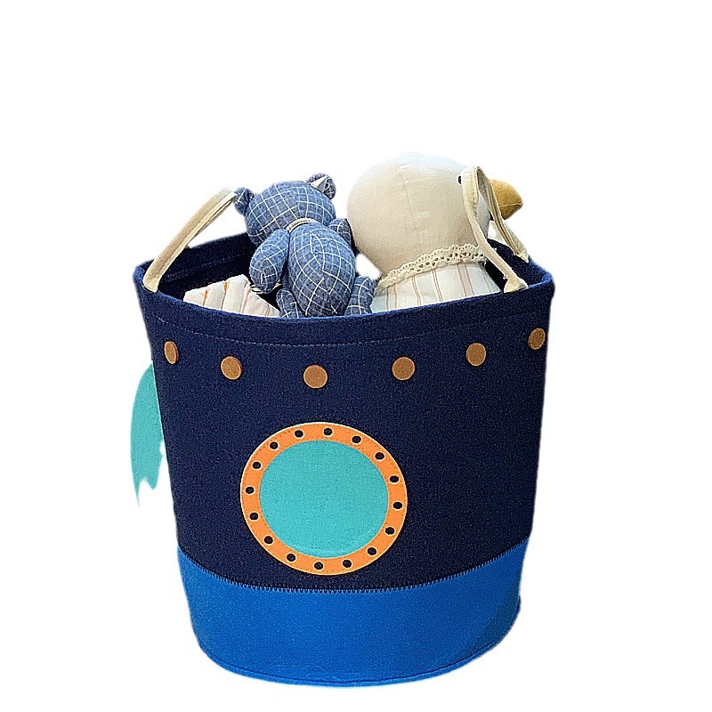 Cartoon children's toy storage basket clothes dirty clothes basket car kindergarten storage basket washable storage bucket wholesale