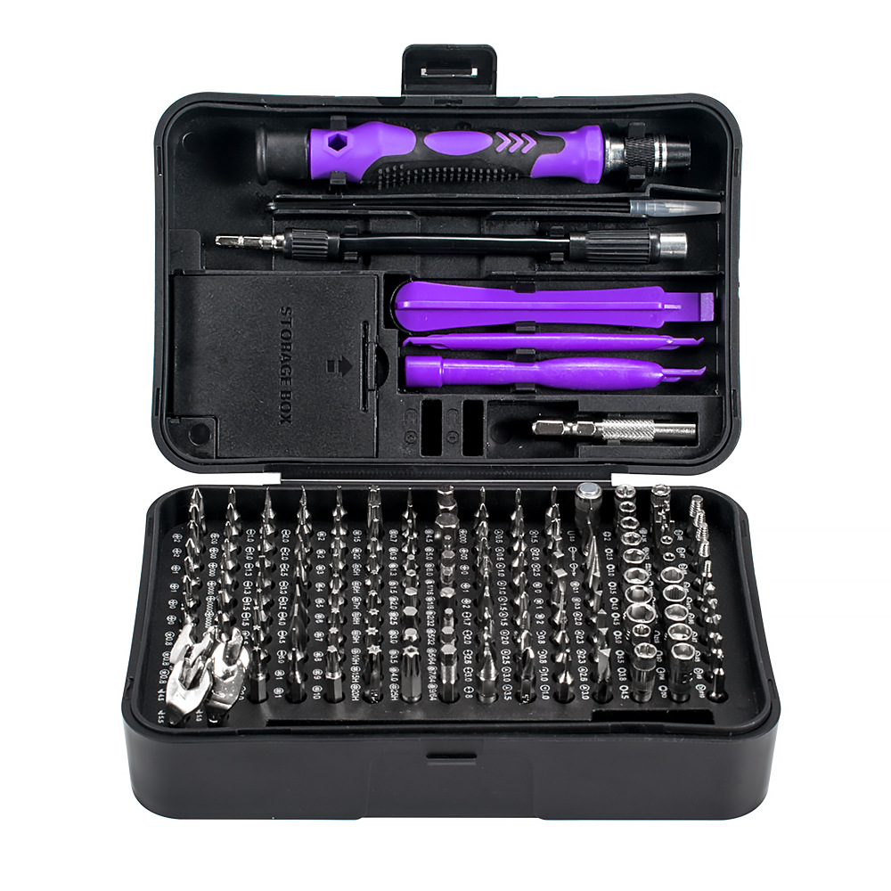 WEEKS [Affordable Edition] Mobile Telecom Maintenance Screwdriver Tool 170 in 1CRV Steel Screwdriver Set