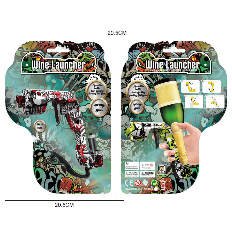 Cross-border new product second-generation adjustable champagne gun beer gun injector KTV bar party atmosphere props