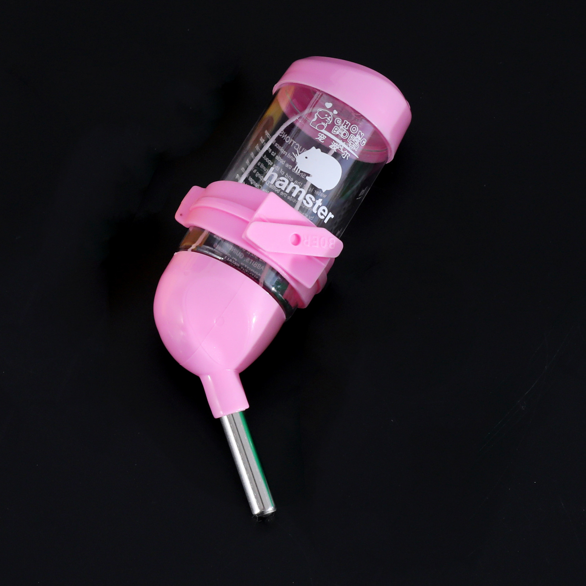 Small pet 80ml steel pipe ball leak-proof kettle can fix hamster Golden Bear