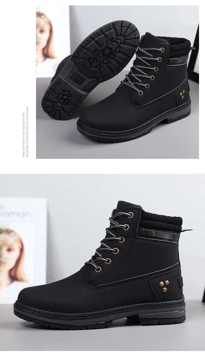 2023 nuovi stivali Martin in stile coreano di grandi dimensioni stivali da donna per il commercio estero transfrontaliero stivali da esterno con suola spessa autunnali e invernali all-match sin_voghion.com