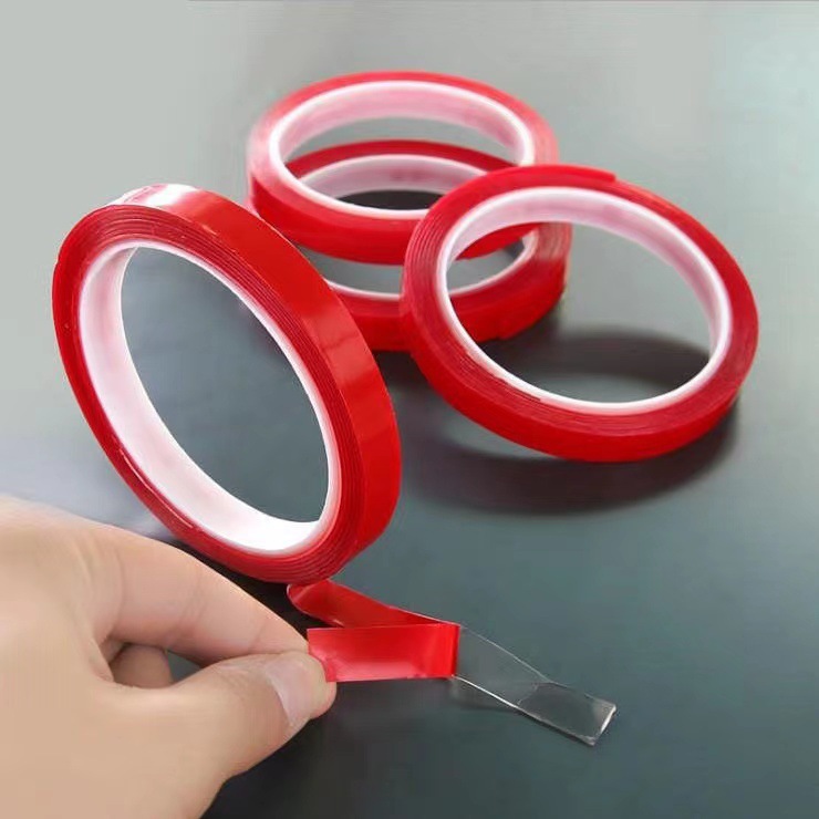 10m wear nail crystal paste tape wholesale seamless double-sided tape nail tools red strong nano glue