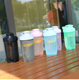 Sports Fitness 500ML generation hair shake Cup portable water cup with scale portable manufacturer in stock LOGO