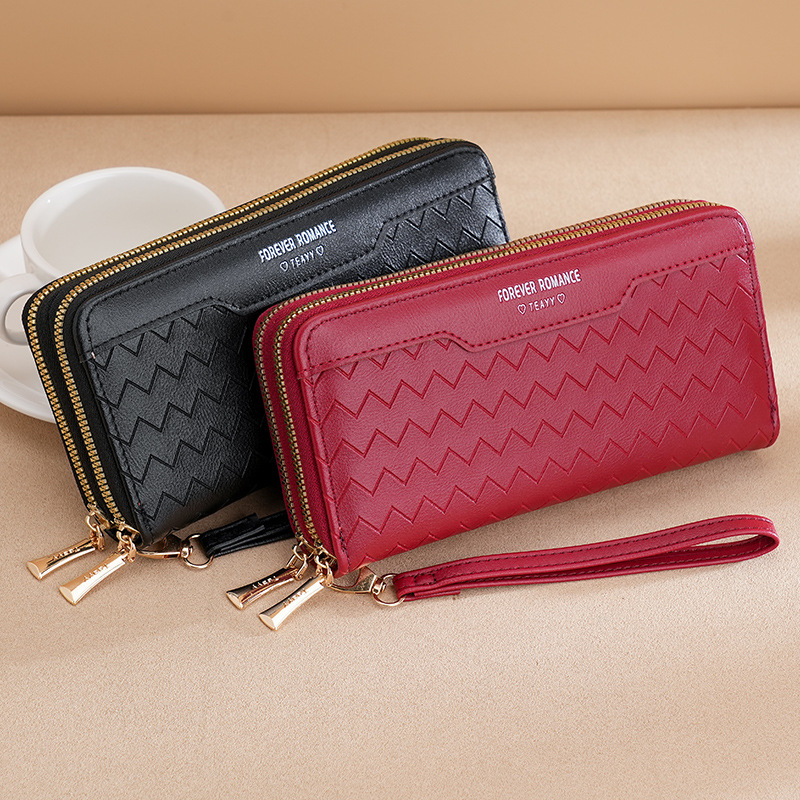 Women's wallet 2024 new small wallet girls long Joker large capacity multi-card cross-border coin purse wholesale
