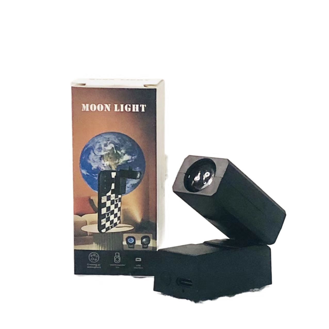 New cross-border charging magnetic projection lamp Christmas projection lamp shooting props star Halloween night light