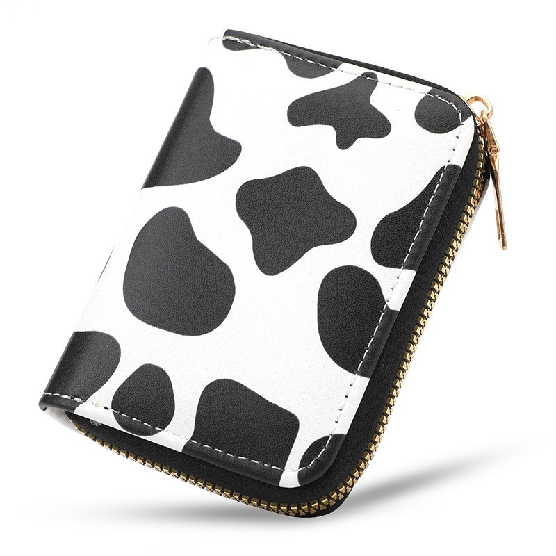 Card Holder large capacity exquisite small zipper coin purse women's ultra-thin high-end ID card holder organ card holder