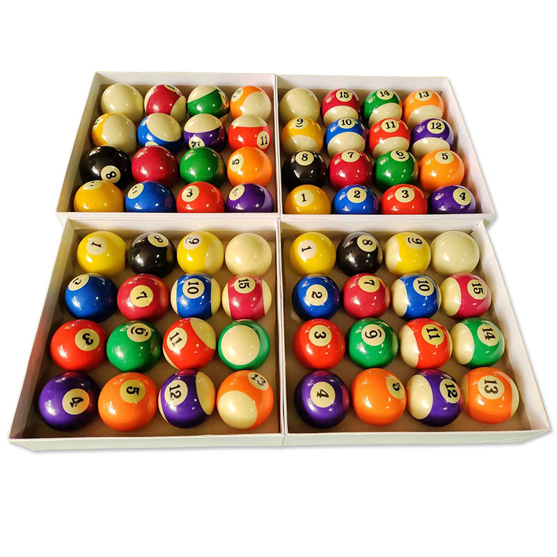 Black box ball 57.2 American billiards black eight crystal billiards American ten six color billiards standard large billiards