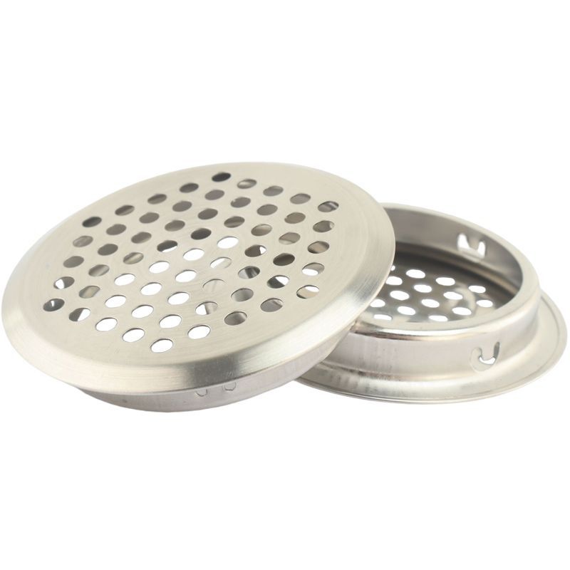 Stainless Steel Ventilation Hole Cabinet Heat Dissipation Ventilation Hole Ventilation Mesh Decorative Cover Shoe Cabinet Ventilation Hole Wardrobe Ventilation Hole Plug