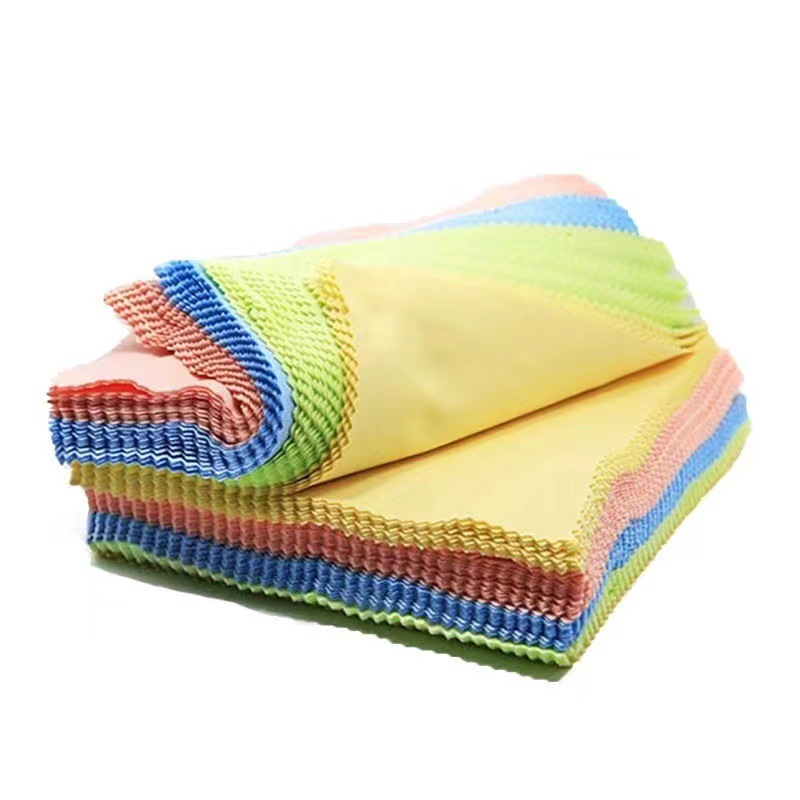Super soft glasses cloth 100 mixed color support printing LOGO color glasses cloth multi-color optional factory wholesale