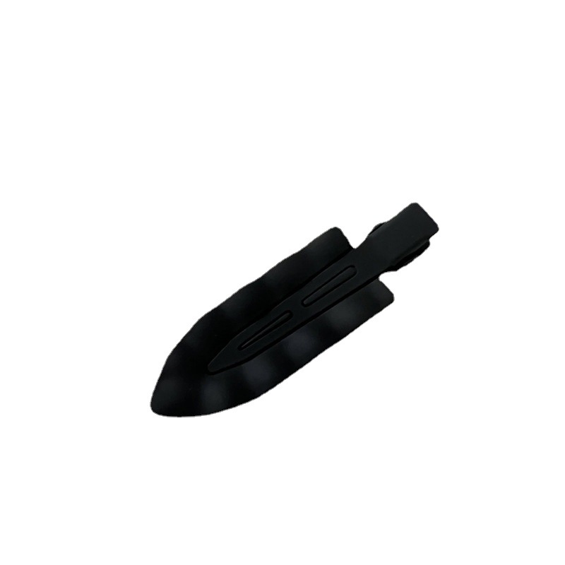 Colorful Seamless Hairpin Frosted Wave Metal Broken Hair Edge Clip Forehead Bangs Clip Wash Face Makeup Duckbill Hairpin_voghion.com