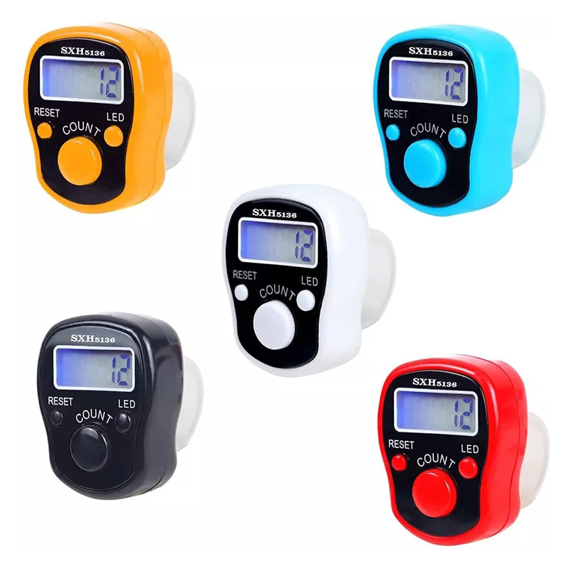 LED finger counting counter electronic digital display counter counting device multi-color optional with luminous