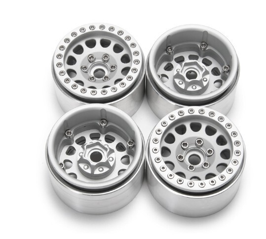 1.9インチロックタイヤ金属ハブ楕円モデル1:10登山車共通trx4 scx 10 d 90|undefined