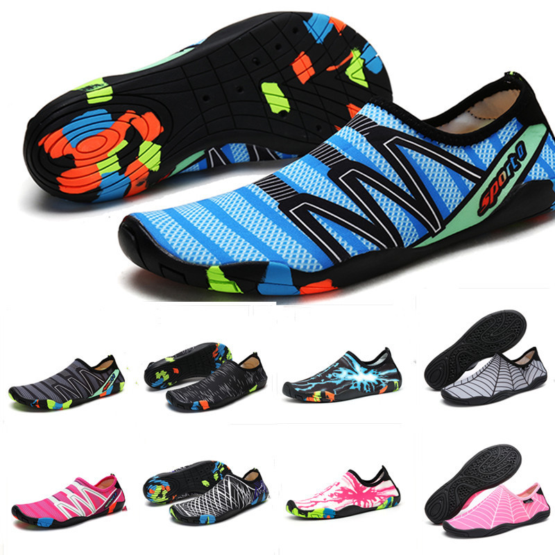 Cross-border Swimming Shoes Diving Shoes Outdoor Beach Shoes Couple's Tracing Shoes Bare Foot Stickeling Shoes Wading Shoes