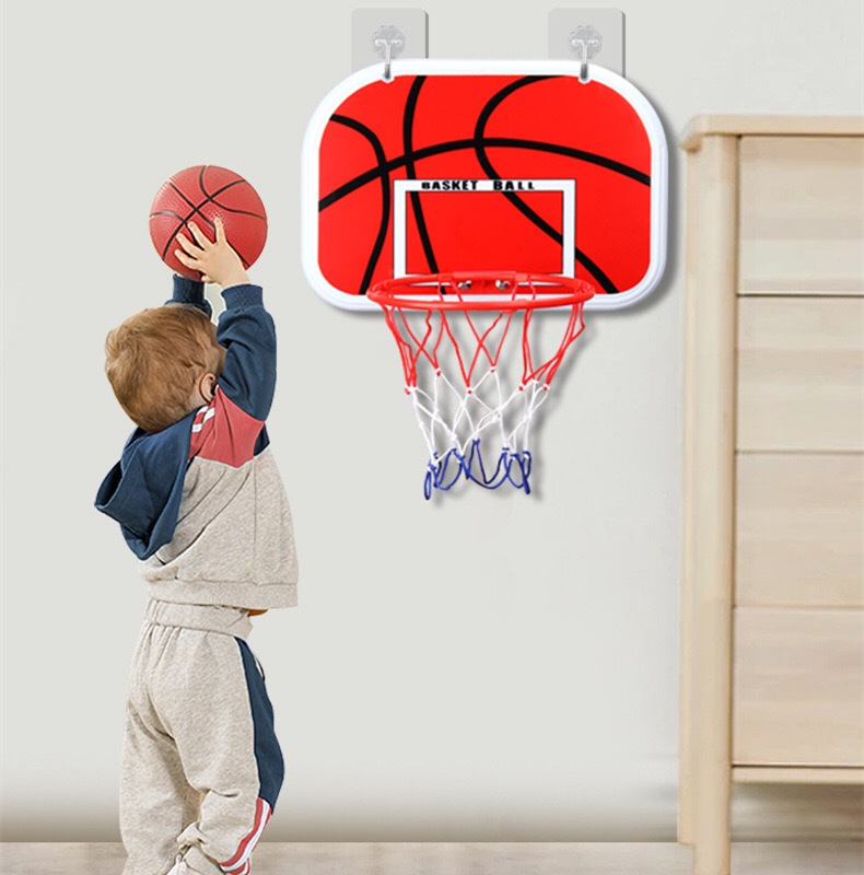 Children's Basketball Frame Outdoor Household Baby Multi-functional Lifting Punch-free Plastic Indoor Shooting Frame Children's Toys