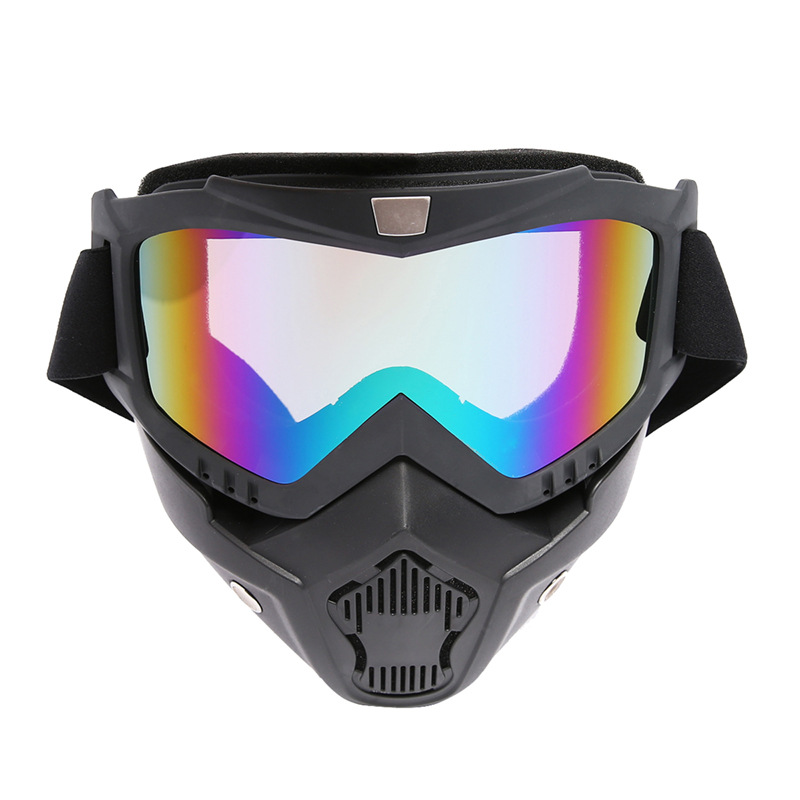 Anti-fog full face mask tactical protective CS mask Harley motorcycle riding mask windproof sand goggles goggles goggles