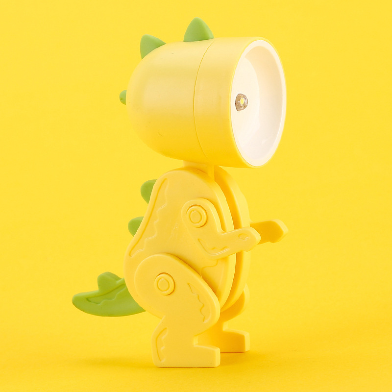 New mini table lamp creative DIY night light led adorable desktop cartoon dinosaur ornaments ins student gift