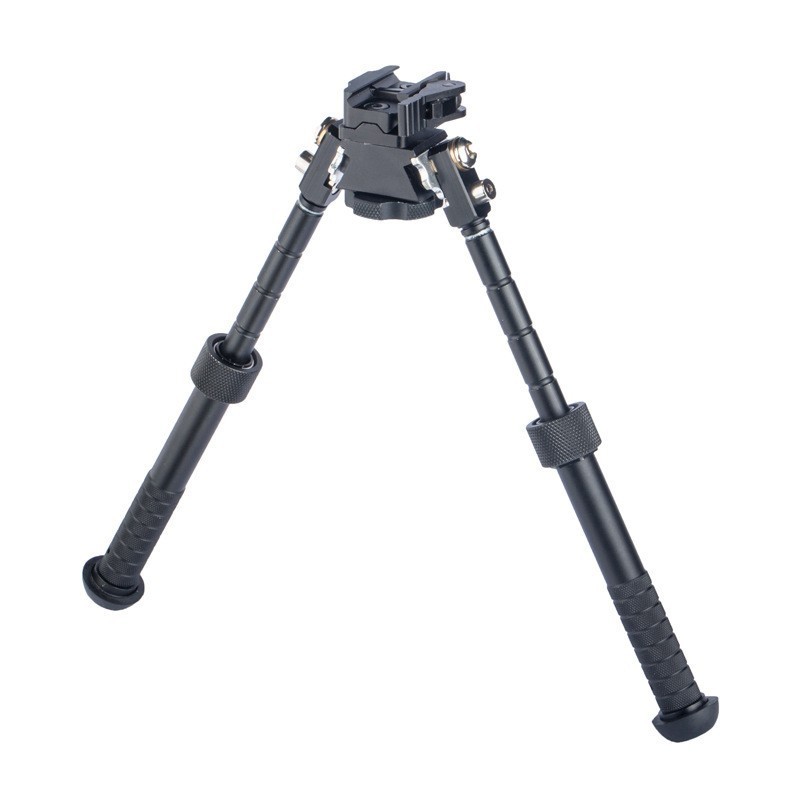 屋外アルミ合金 V8 統合ブラケット 360 度回転固定フットレスト金属ナイロン戦術的な Bipod 撮影アクセサリー|undefined