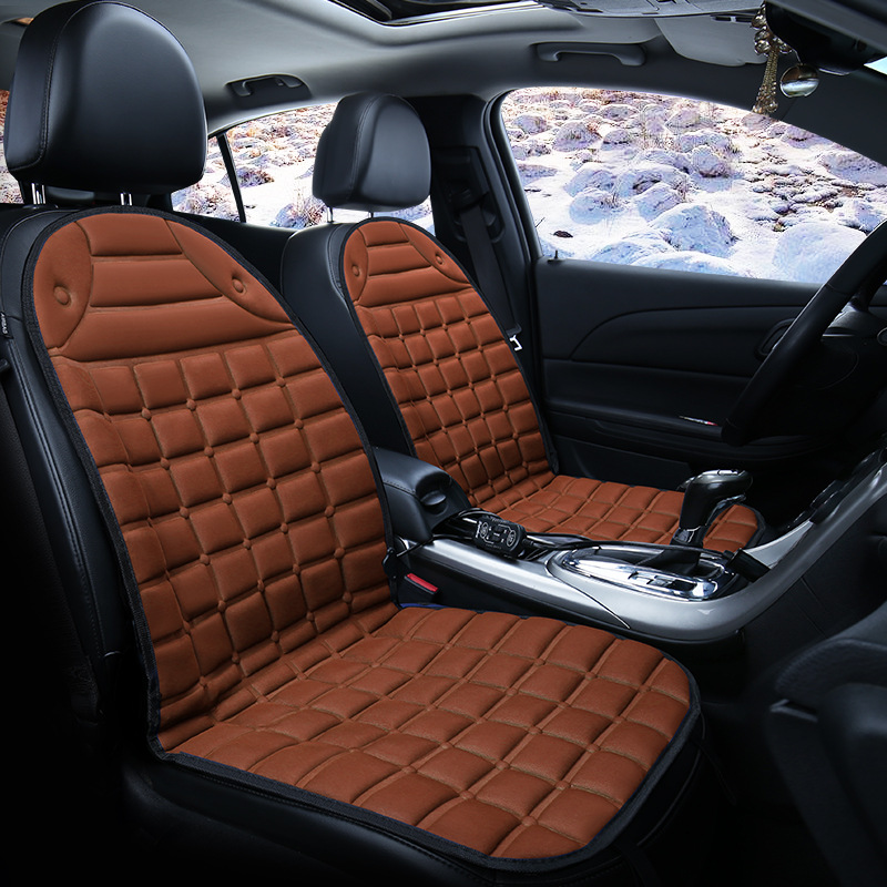 Car heating cushion ex-factory price Winter 12v electric heating cushion seat modification car cushion one-piece delivery