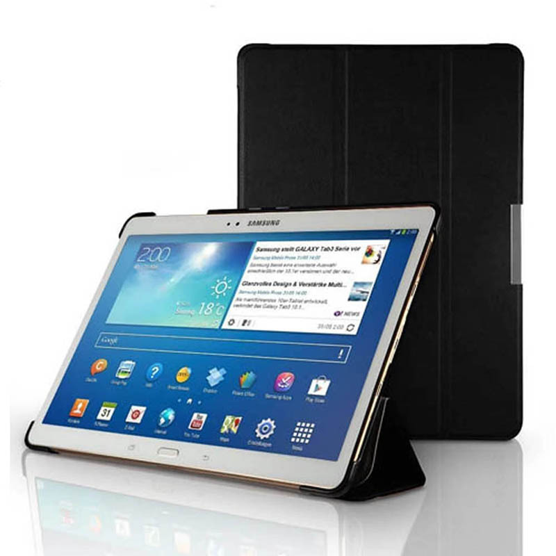 適用於三星Tab S 10.5平板皮套T800 T805C三折電壓休眠保護殼
