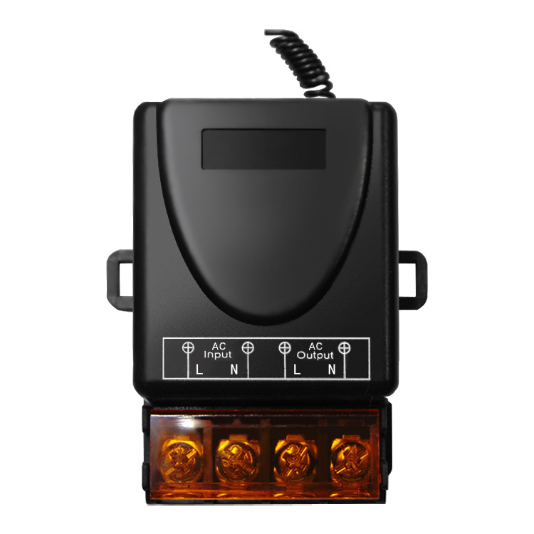 220V wireless remote control switch high power water pump motor remote control switch wiring-free lamp remote control switch