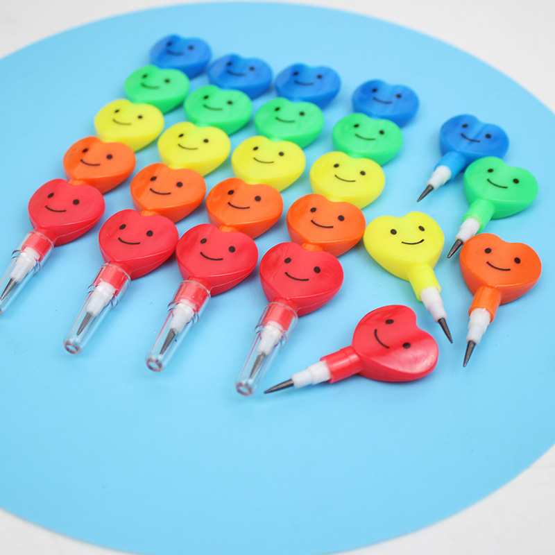 甘い超q笑顔鉛筆愛積み木鉛筆かわいい無削鉛筆学生賞品卸売り|undefined