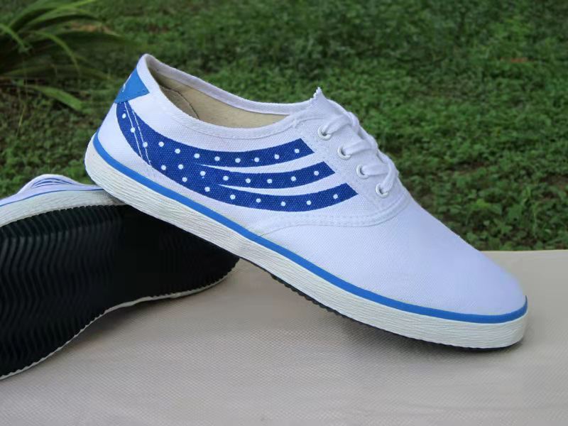 Authentic Shanghai Huili Brand White Sneakers Tennis Shoes Retro Youth Shoes Canvas Shoes Men's and Women's White Shoes WK-79