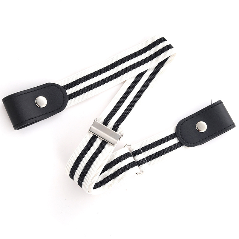 Source Factory Jeans Belt Traceless Elastic All-match Invisible Adjustable Men's and Women's Punch-free Lazy Belt_voghion.com