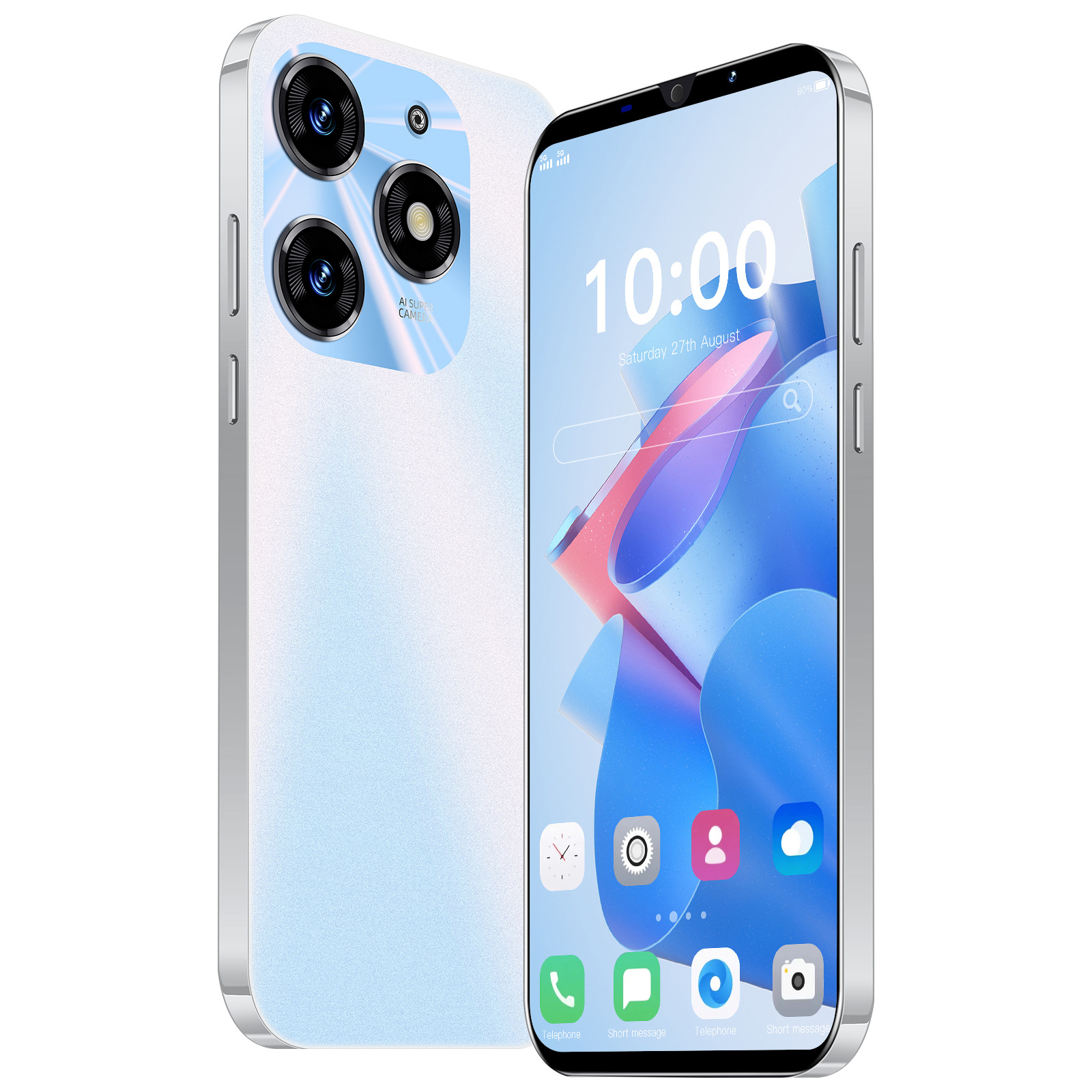 Cross-border smart phone Spark10 Pro foreign trade hot new 1+8G Foreign Language Machine Factory Direct intelligent machine