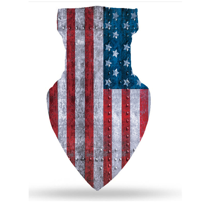 2024 Amazon ear-hanging triangle scarf magic riding scarf mask (free sample, free customization