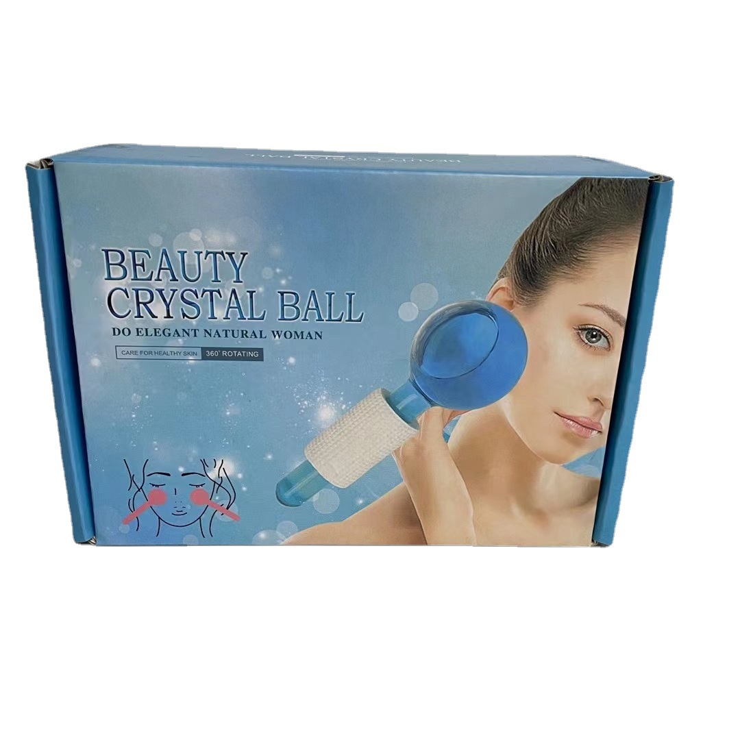 Cross-border new beauty ice ball beauty ball facial massage instrument ice compress instrument ice hockey beauty instrument
